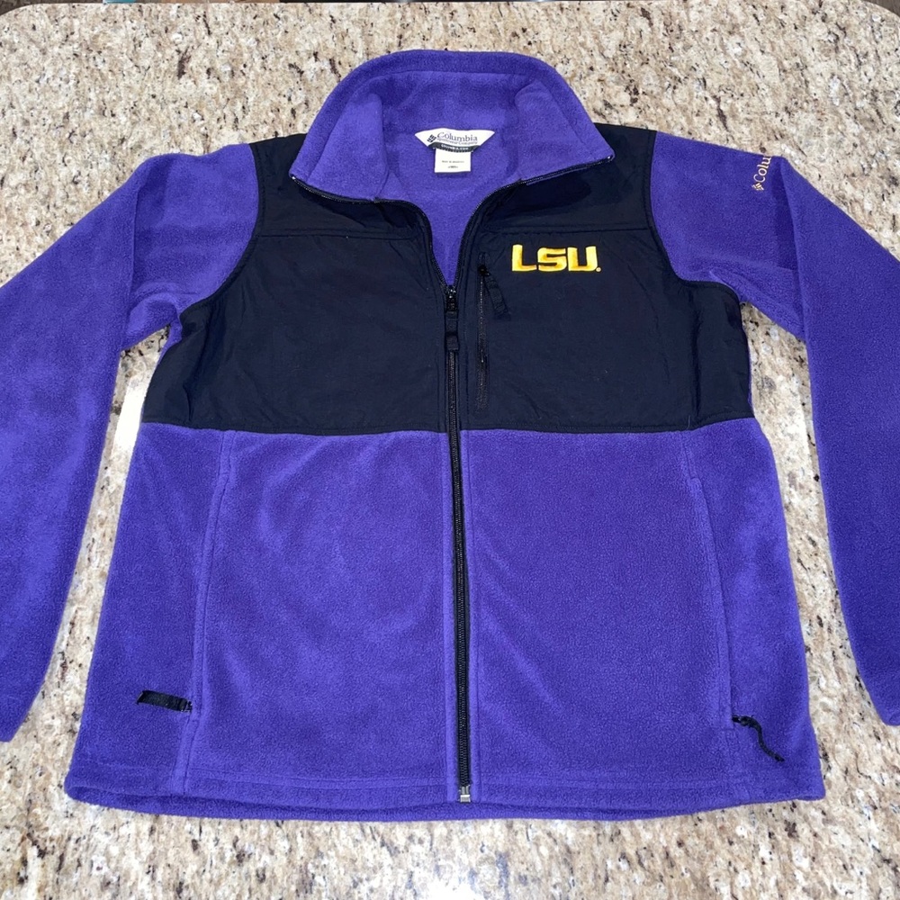 LSU Columbia fleece